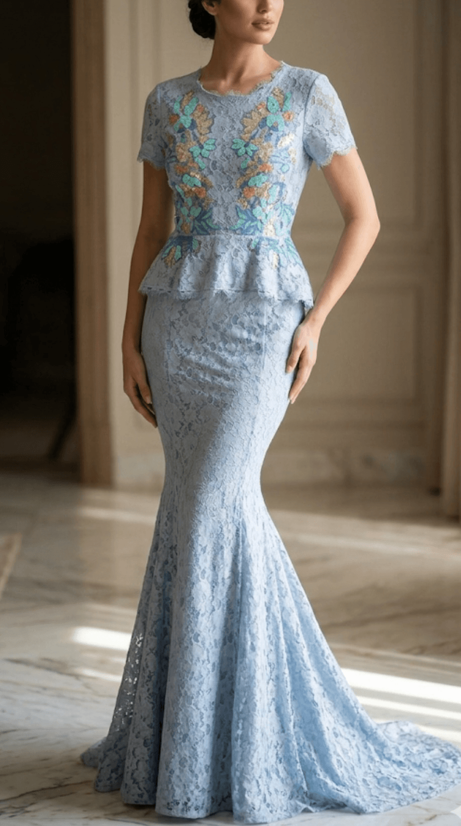 فستان دانتيل